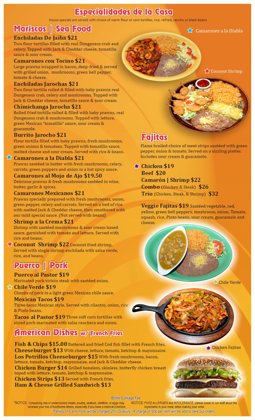 Meat & Seafood Los Potrillos